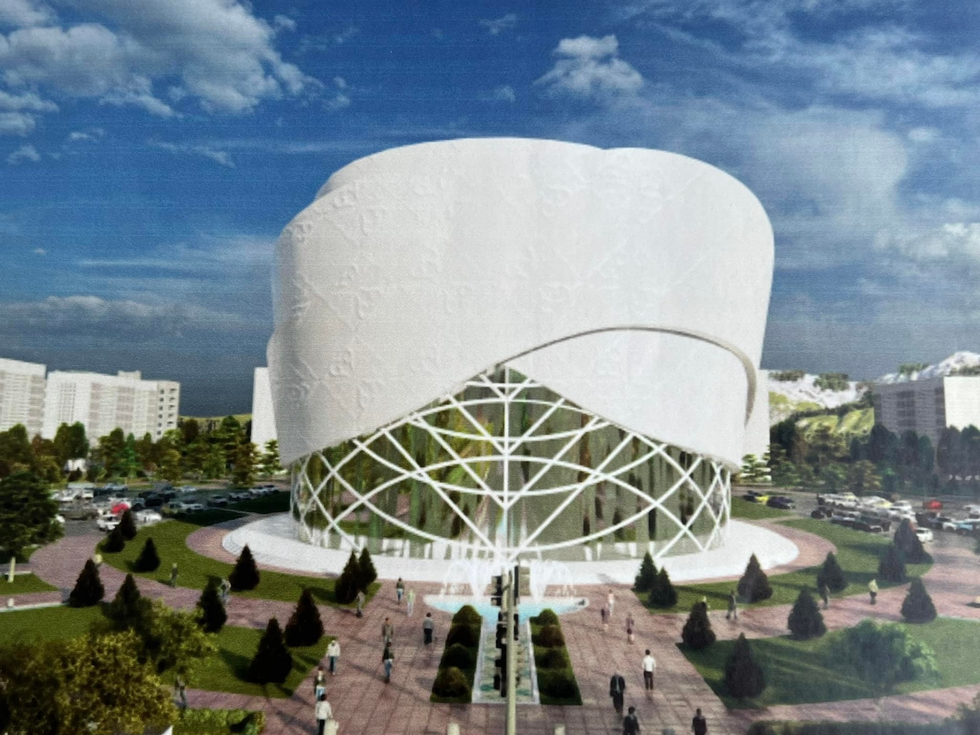 Эскиз культурного центра