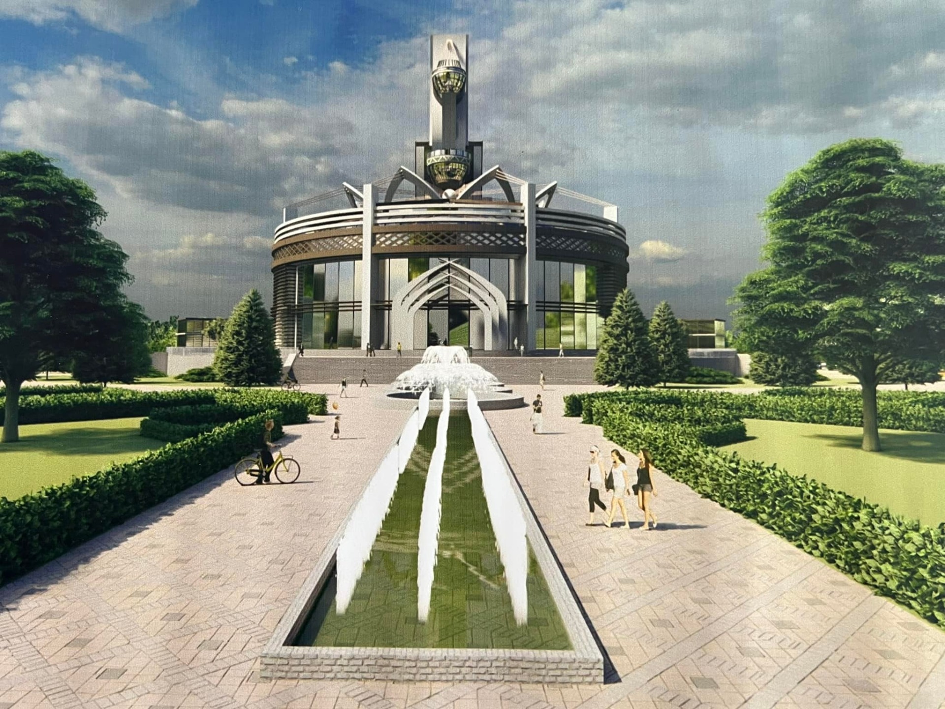 Эскиз культурного центра