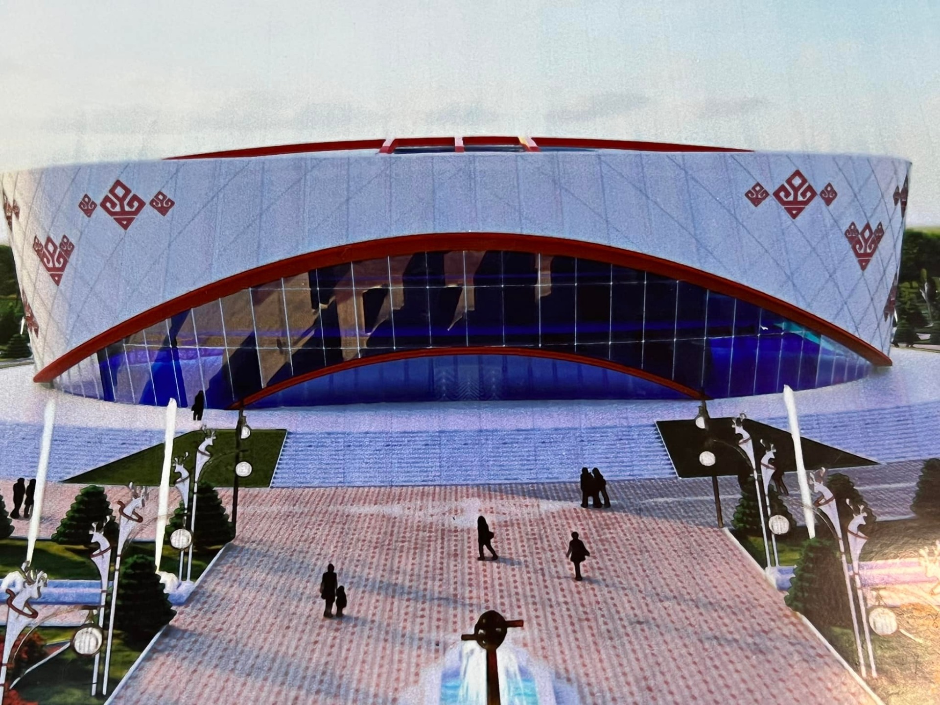 Эскиз культурного центра