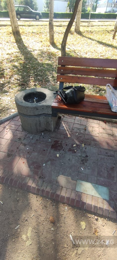 Сквер в Бишкеке