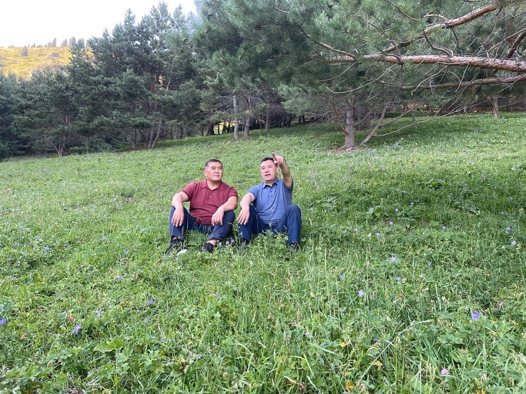 Садыр Жапаров и Камчыбек Ташиев