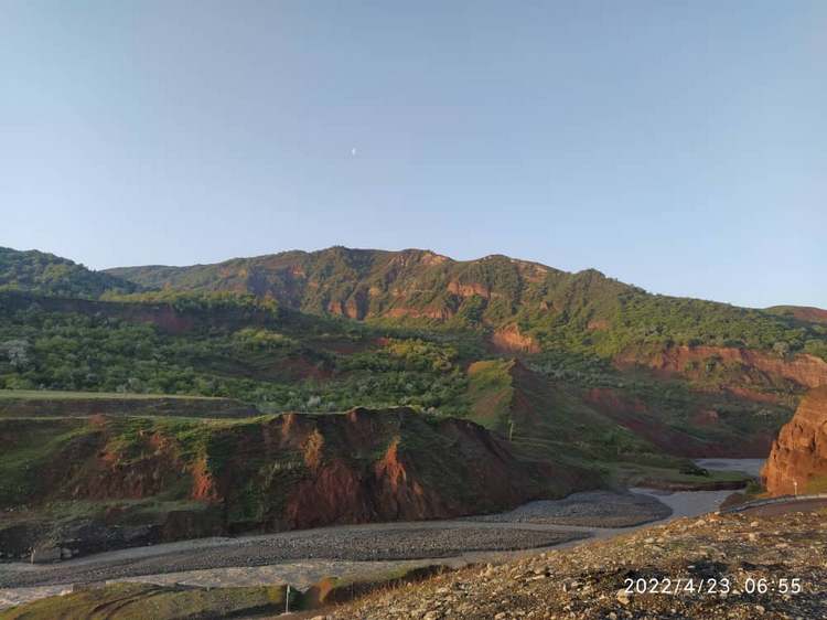 Река Кок-Арт, село Канжыга
