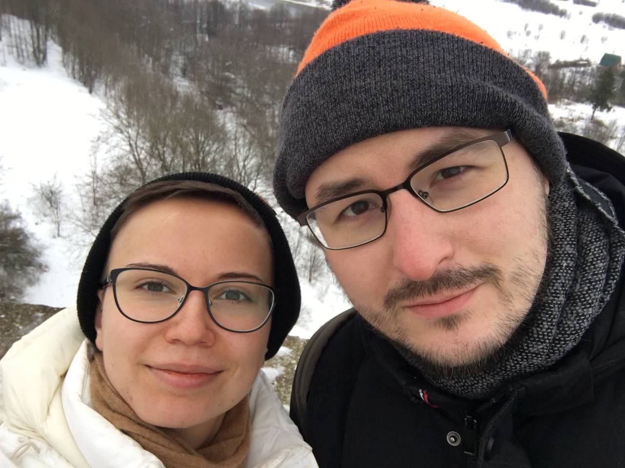 Иван Лапшин с супругой