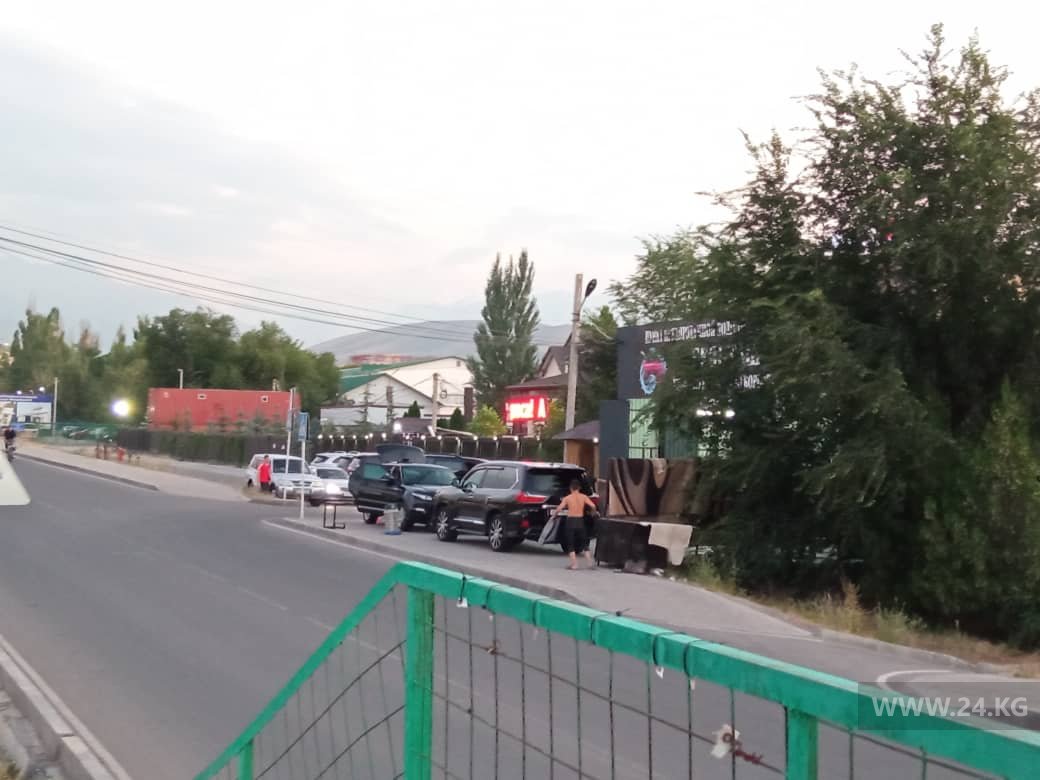 Автомойка на улице Малдыбаева