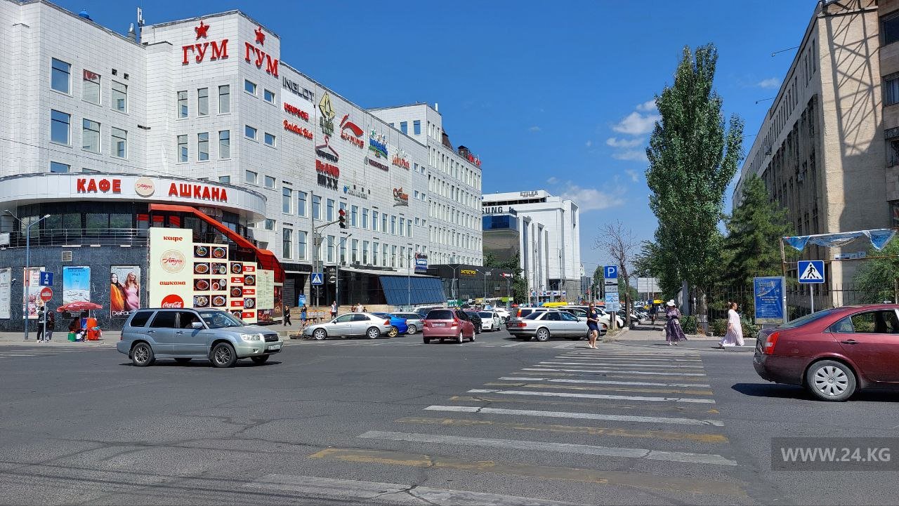 Пересечение улиц Шопокова и Киевской