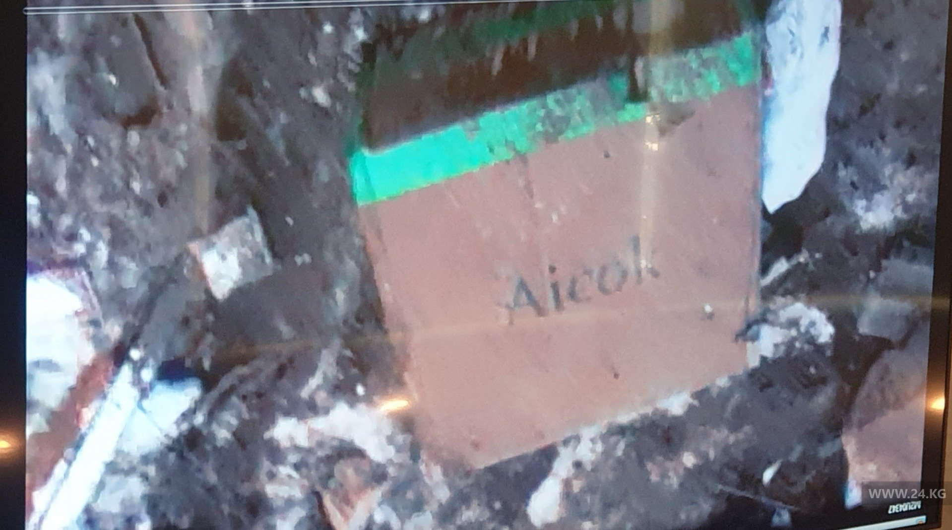 Коробок с надписью Aicok нет в числе вещественных доказательств