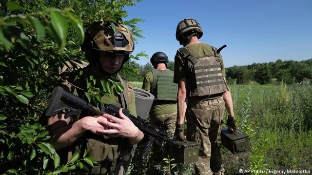 Украинские военнослужащие
