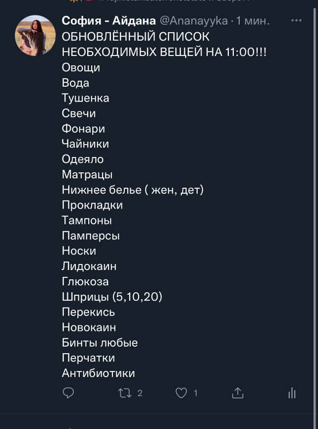 В чем нуждаются пострадавшие жители Баткенской области