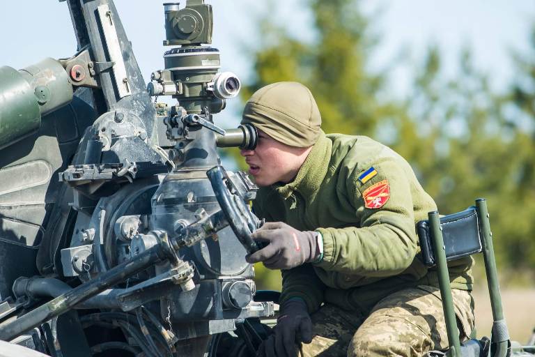 Украинские военные