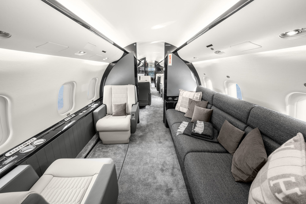 Салон Bombardier Global Express XRS