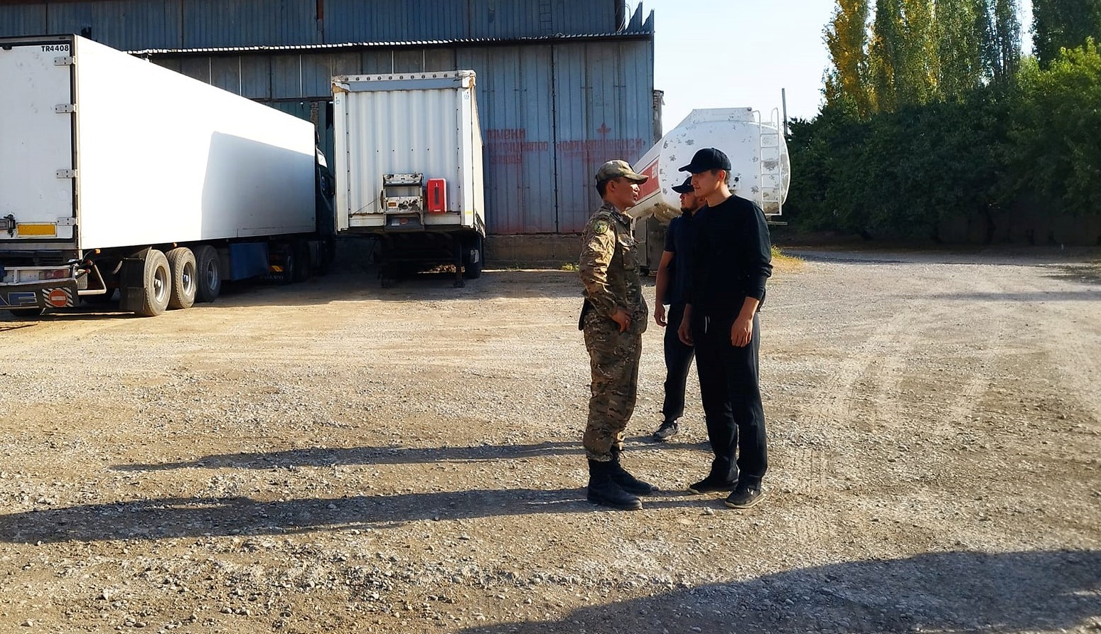 Рустам Жапаров в Баткенской области