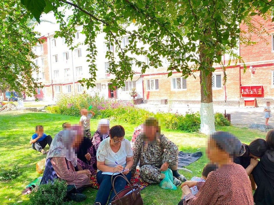 Опрос среди женщин