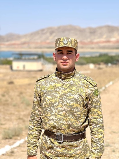 Лейтенант Эрик Тайзидинов