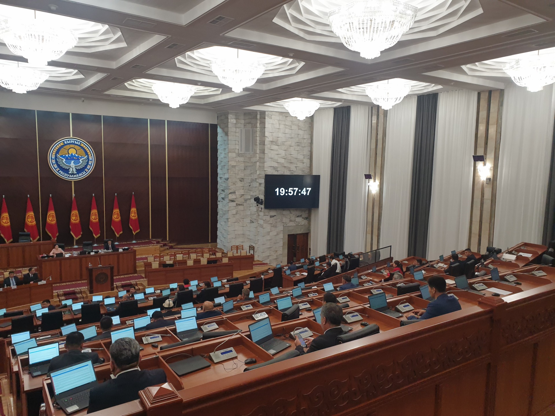 Зал заседаний Жогорку Кенеша