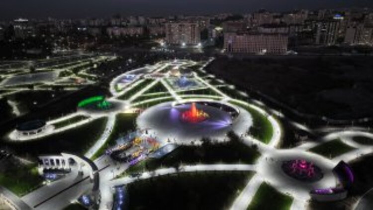 Парк Дружбы Кыргызстана и Азербайджана открыли президенты двух стран