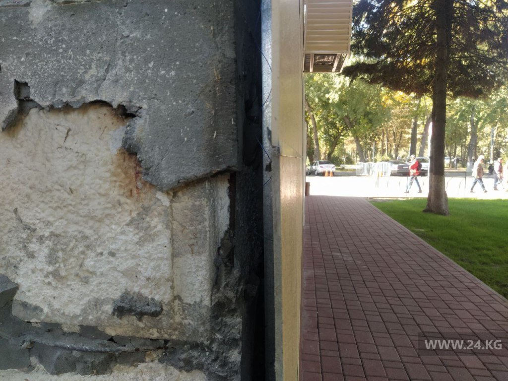 Реставрация Дома правительства в Бишкеке