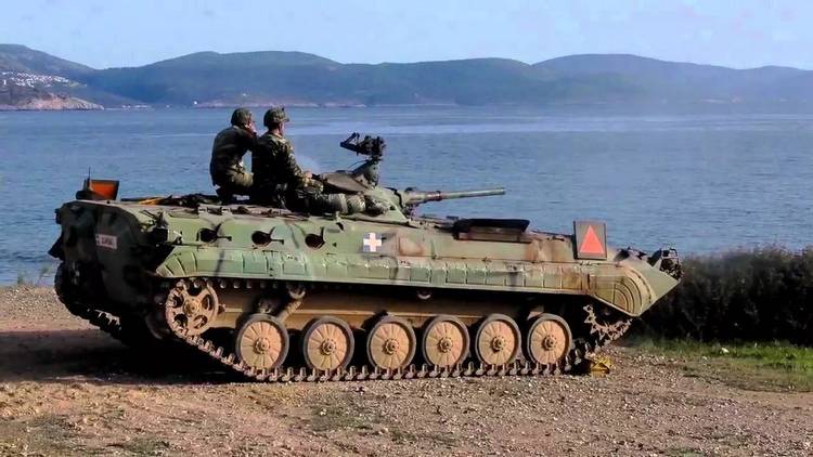 БМП-1 греческой армии