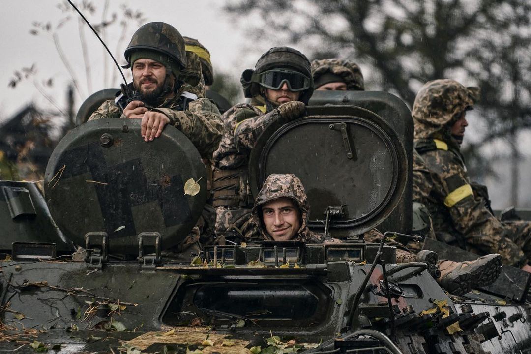 Украинские военные