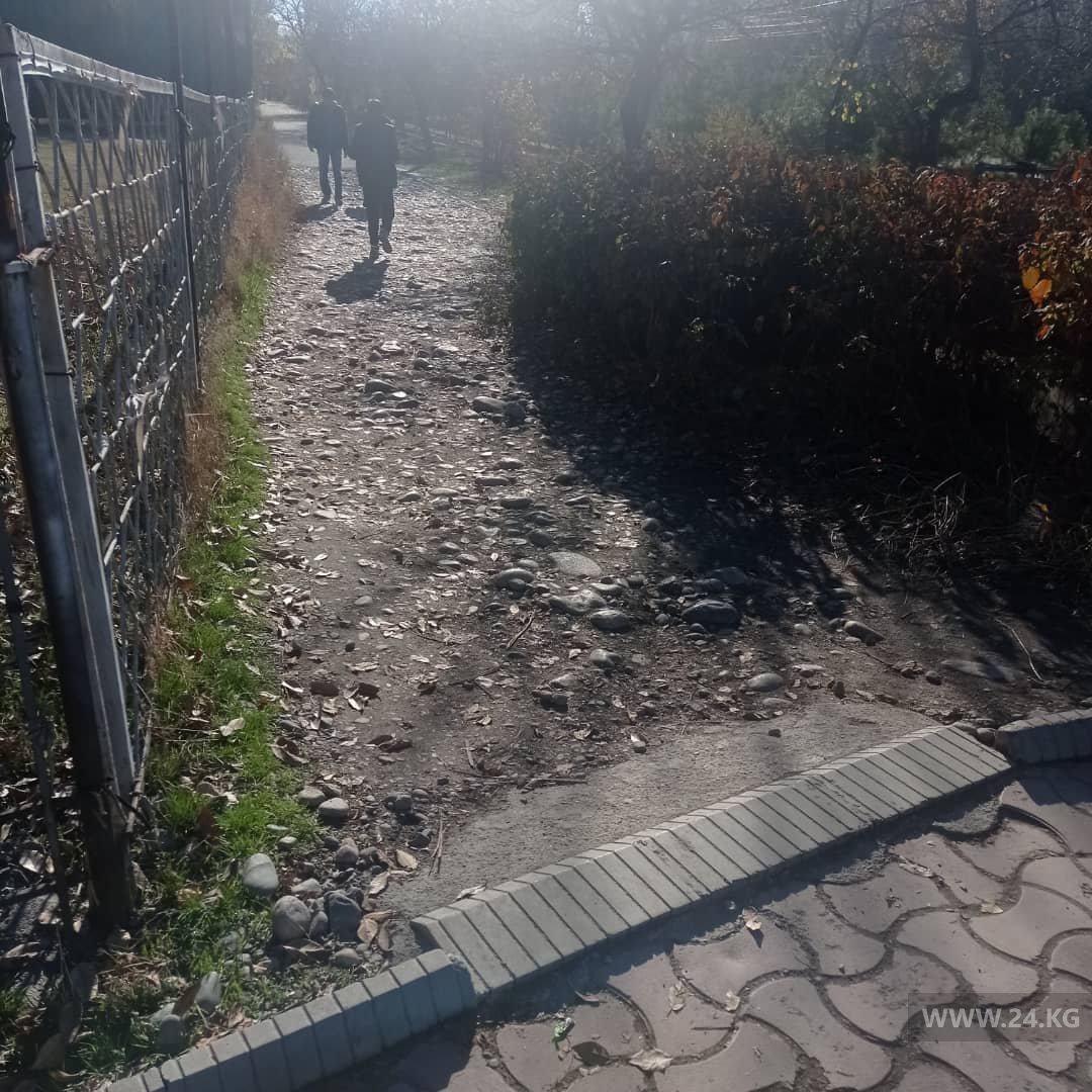Тротуары в Бишкеке