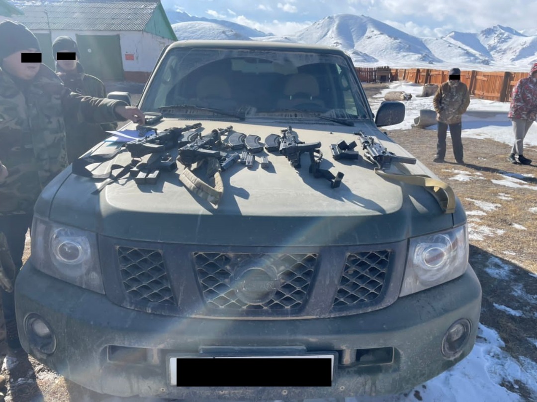 Изъятое оружие