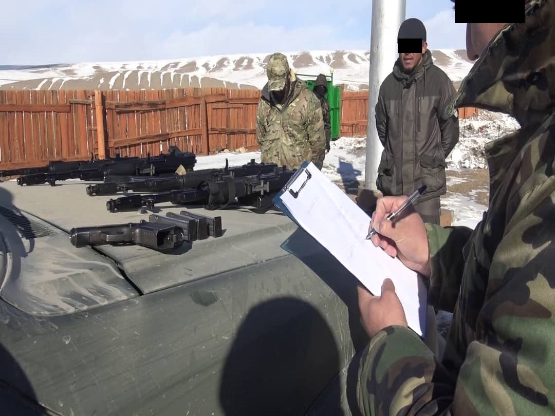 Изъятое оружие