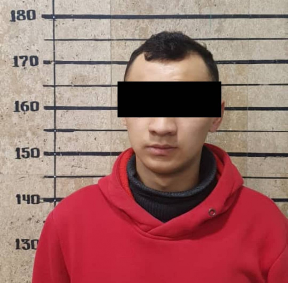 Задержанный подозреваемый