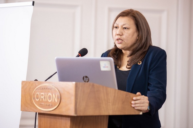 Толкун Тюлекова, глава Ассоциации кризисных центров