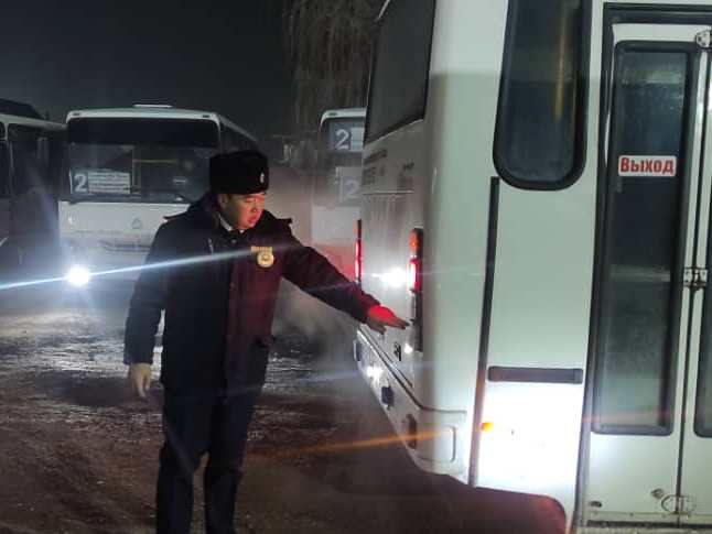 Проверка состояния общественного транспорта