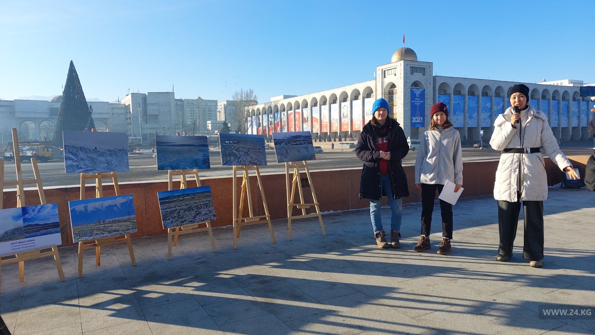 В Бишкеке активисты требуют решить вопрос смогa