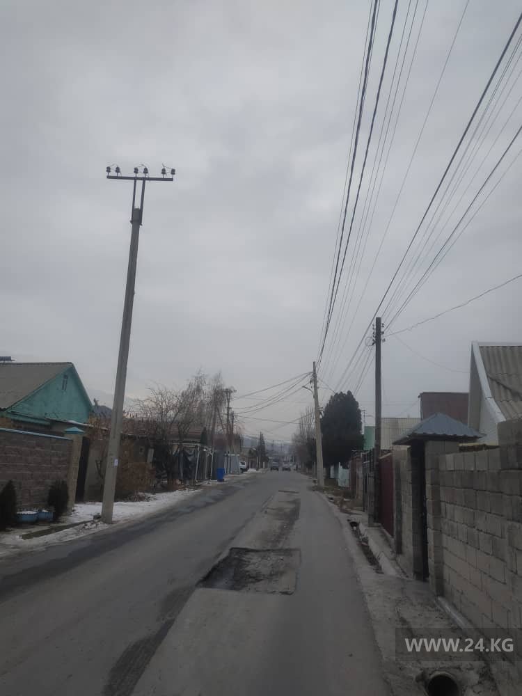 Улица в селе Орто-Сай