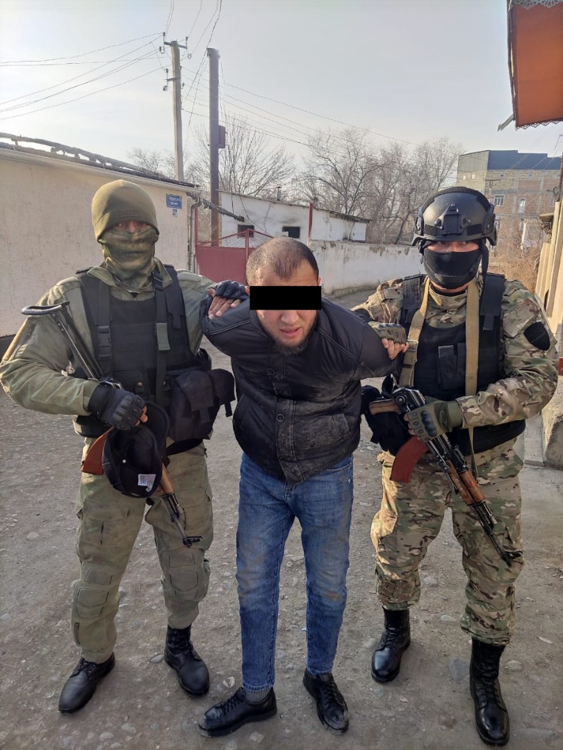 Задержанный член ОПГ