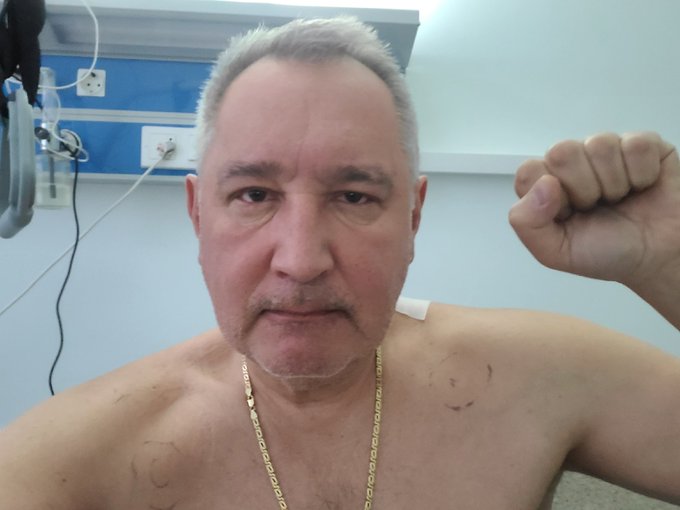Рогозин выложил снимок в соцсетях