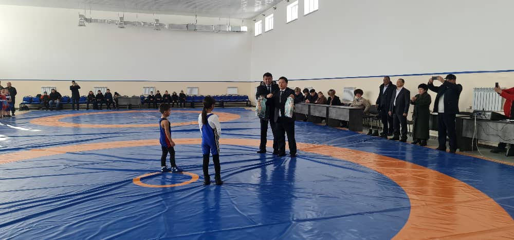 В селе Покровка построили спорткомплекс
