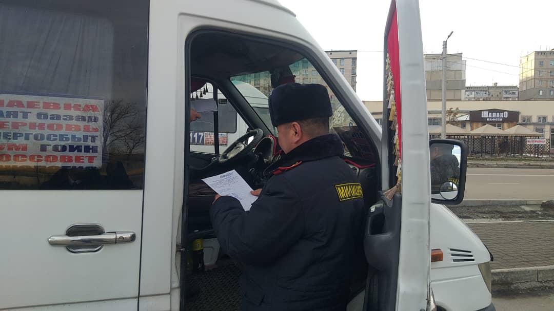 В столице продолжается рейд «Пассажирская перевозка»