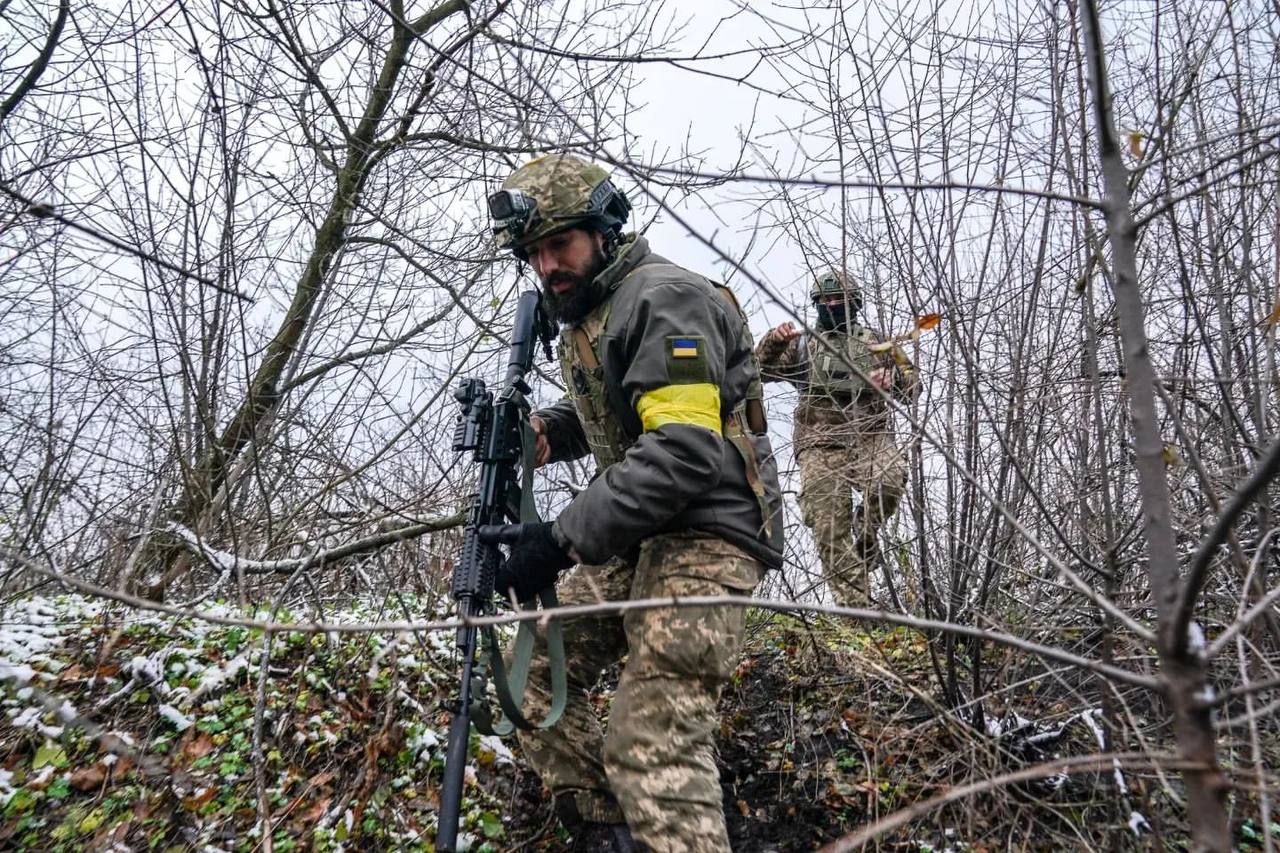 Украинские военные