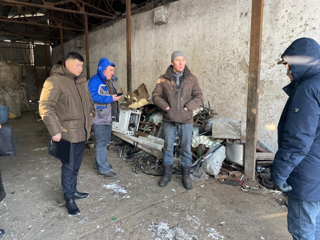 В Первомайском районе проверено восемь точек приема металла