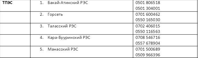 Таласское предприятие электрических сетей