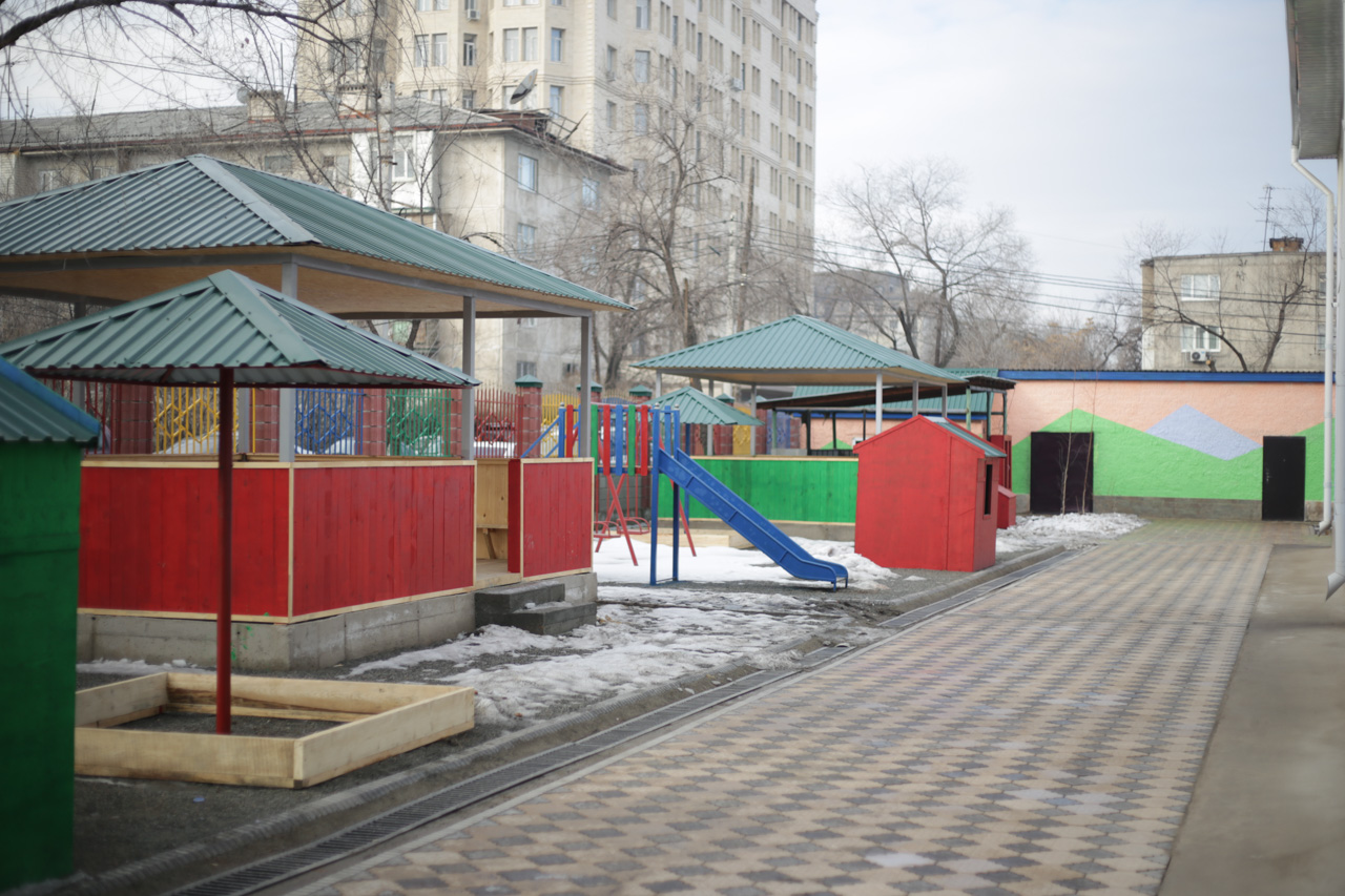 В Бишкеке открыли специализированный логопедический детский сад № 16
