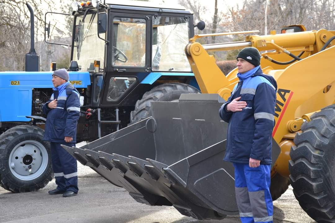 Технику передали предприятию