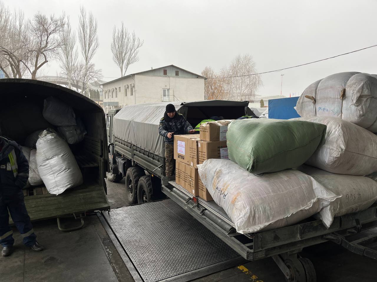 Собранная гуманитарная помощь