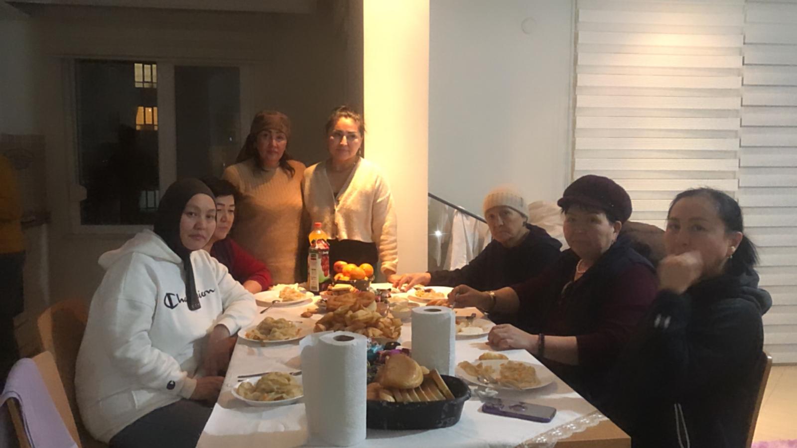 Эвакуированные кыргызстанки