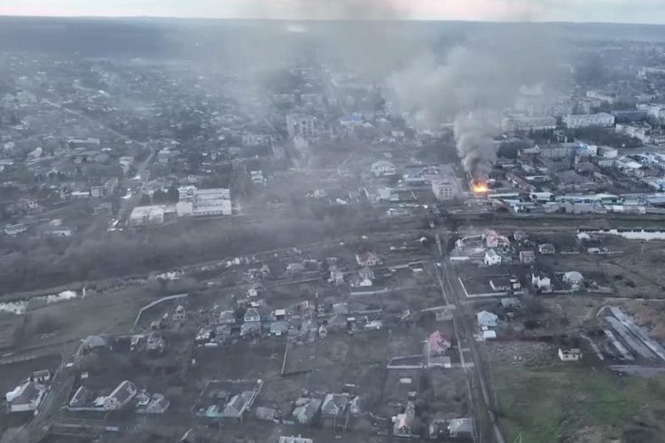 Одни из самых ожесточенных боев сейчас идут в городе Бахмуте (Артемовск)
