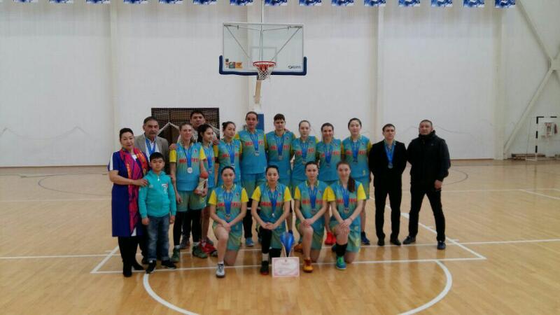 Серебряный призер чемпионата РК по баскетболу "Окжетпес"