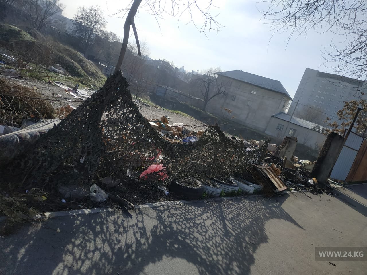 Мусор в Бишкеке