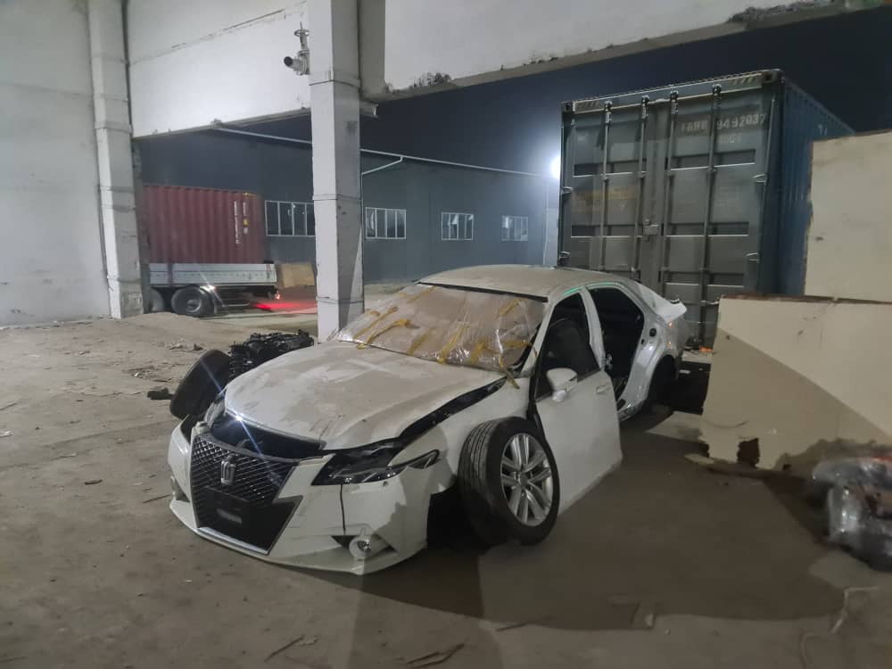 Обнаруженный автомобиль