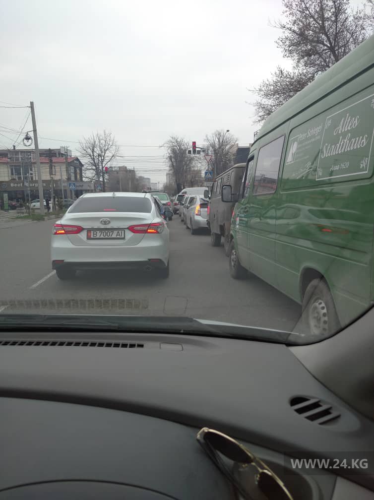 Пробки в Бишкеке