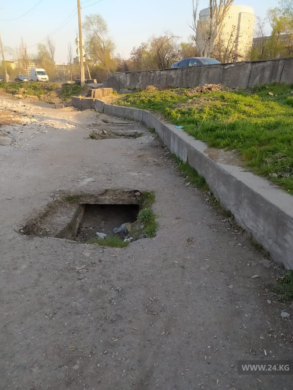 Тротуары в Бишкеке