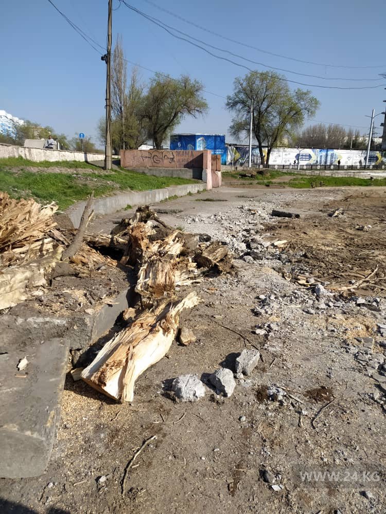Тротуары в Бишкеке