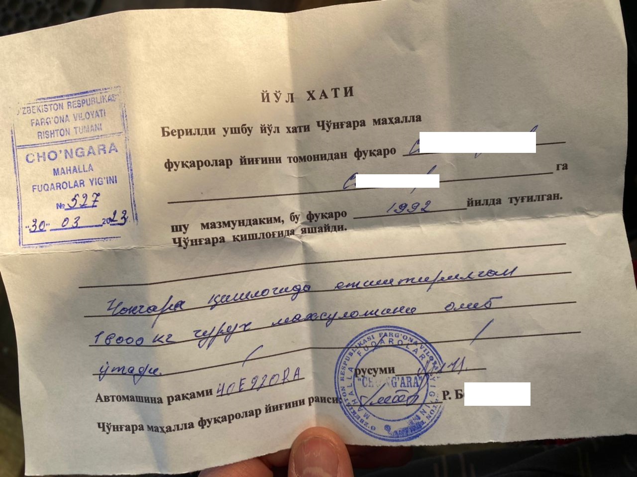 Оперативная съемка