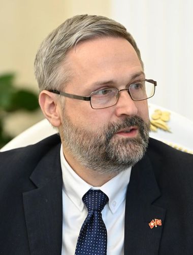 На работе